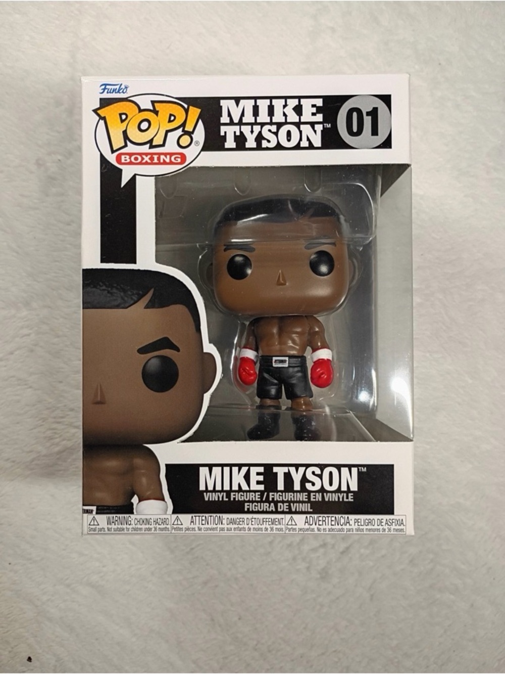 Funko POP! Mike Tyson Vinyl Figure - Black, Red, Brown